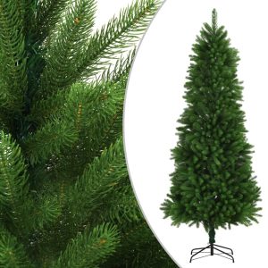 vidaXL kunstigt juletræ livagtige nåle 240 cm grøn