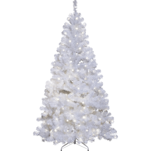 Star Trading Ottawa juletræ m/LED lys - hvid