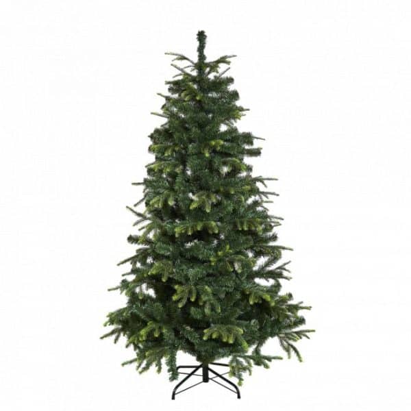 Juletræ kunstig PE/PVC ALVA, Klasse A, 140x96 cm u/LED NORDIC WINTER