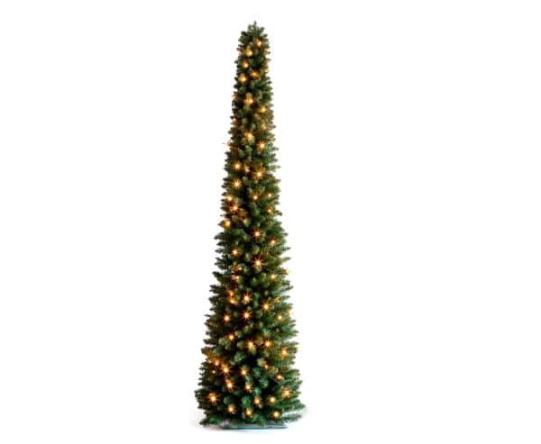 Juletræ 150 cm (søjle)med 200 led lys