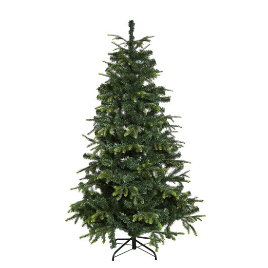Juletræ kunstig PE/PVC "ALVA", Klasse A, u/LED, 3 størrelser - 140x96 cm