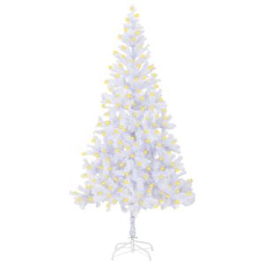 Kunstigt Juletræ Med Led-Lys 210 Cm 910 Grene