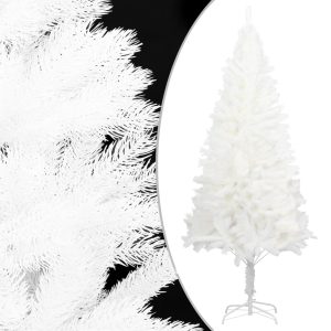 Kunstigt Juletræ Naturtro Nåle 120 Cm Hvid