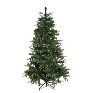 Juletræ kunstig PE/PVC "ALVA", Klasse A, u/LED, 3 størrelser - 170 x 116 cm