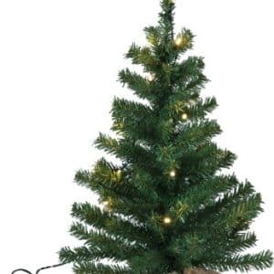 Star Trading Toppy kunstigt juletræ m/LED lys - H60 cm