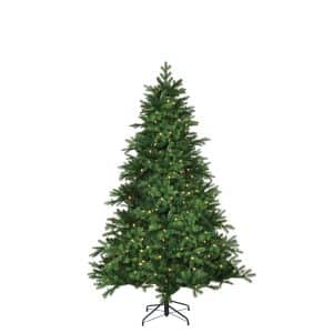 Brampton kunstigt juletræ med lys 185 cm højt