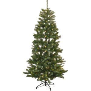 Sirius Eric kunstigt juletræ med lys, 210 cm