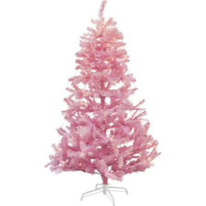 Sirius Pinky kunstigt juletræ med lys, 180 cm