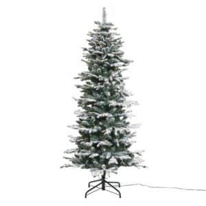 Kunstigt FROST Juletræ LED 180 x 86 cm