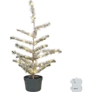 Sirius Alfred kunstigt juletræ med lys, 60 cm