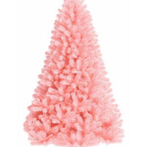 Kunstigt juletræ H180 x Ø114 cm - Pink