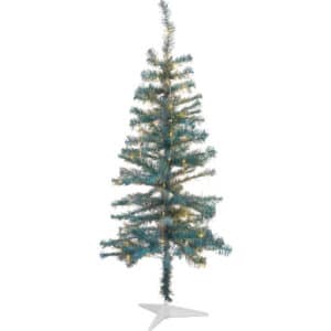 Sirius Happy kunstigt juletræ med lys, grøn, 120 cm