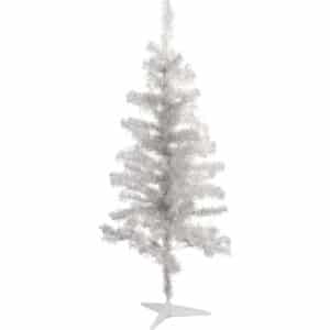 Sirius Happy kunstigt juletræ med lys, sølv, 120 cm