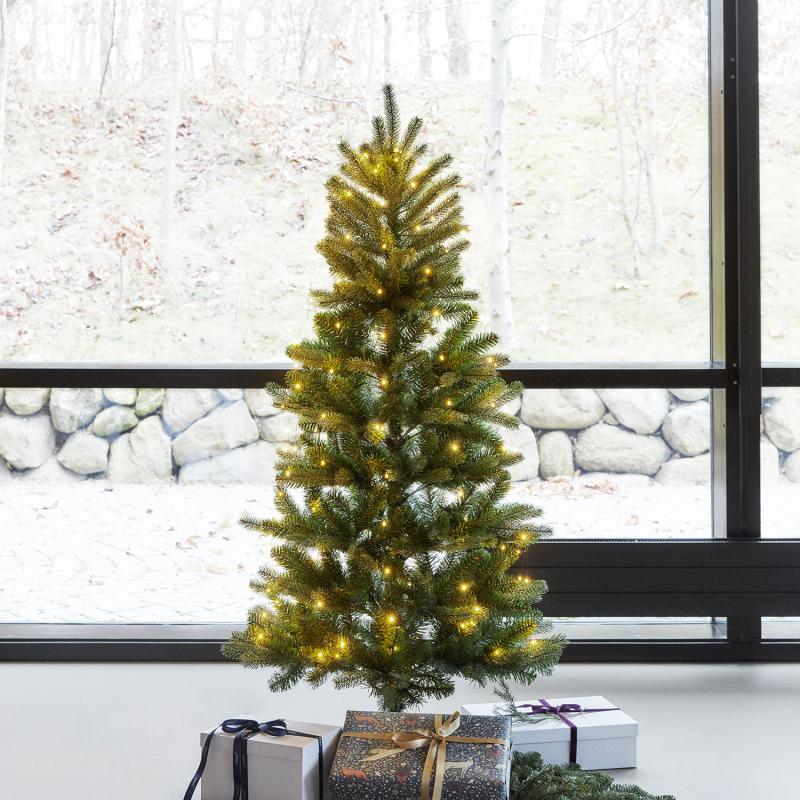 Sirius - Elton Juletræ 195 LED, Grøn, 150 cm