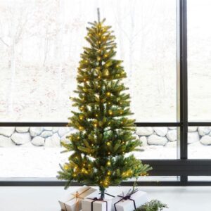 Sirius - Elton Juletræ 273 LED, Grøn, 210 cm