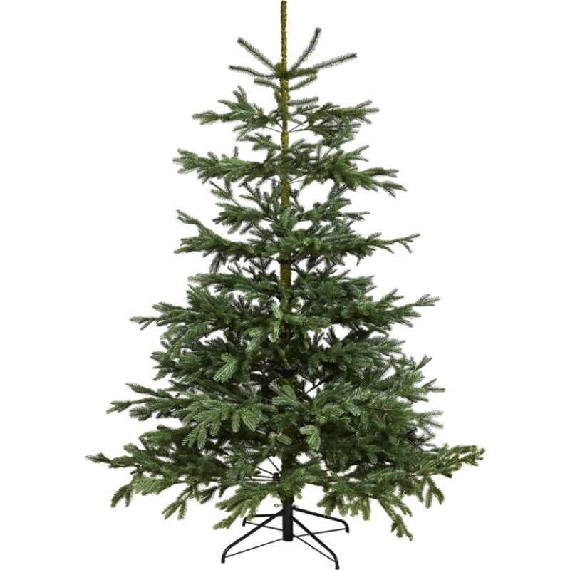 8 stk Nordic Winter kunstigt juletræ, 200 x 144 cm