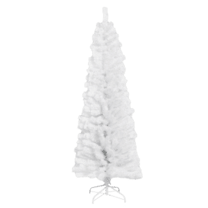 Kunstig Hvidt juletræ u/lys - H1,8m