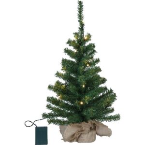 Star Trading Toppy kunstigt juletræ med lys, 60 cm